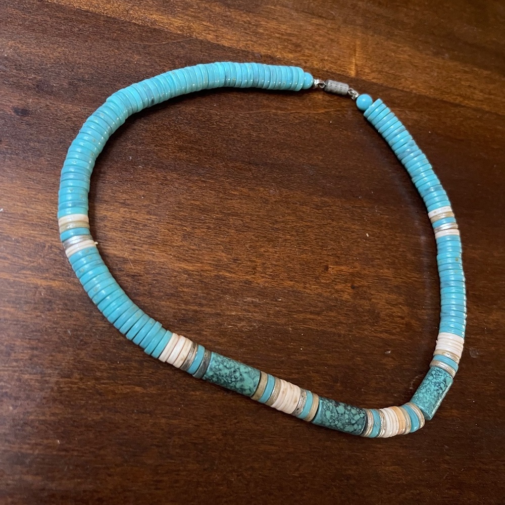 Turquoise Beaded Necklace